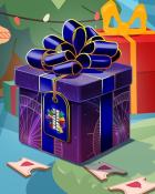 Wheel of Fortune: Pogo Edition Wheel of Fortune Holiday Gift Badge
