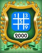 MONOPOLY Sudoku Baltic Avenue 2000 Beginner Badge