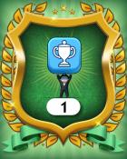 Champion mode 1 Badge - Monopoly Sudoku