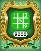 MONOPOLY Sudoku Connecticut Avenue 2000 Easy Badge