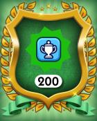 MONOPOLY Sudoku Champion Easy 200 Badge