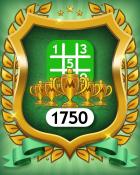 MONOPOLY Sudoku 5-Trophy Easy 1750 Badge