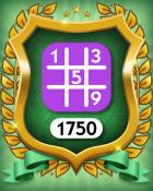 MONOPOLY Sudoku Boardwalk 1750 Expert Badge