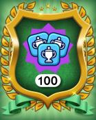 Champion Expert 100 Badge - Monopoly Sudoku