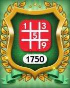 MONOPOLY Sudoku Marvin Gardens 1750 Hard Badge