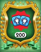 MONOPOLY Sudoku Champion Hard 200 Badge