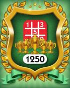 5-Trophy Hard 1250 Badge - Monopoly Sudoku