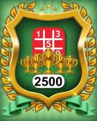 MONOPOLY Sudoku 5-Trophy Hard 2500 Badge