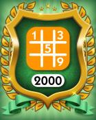 MONOPOLY Sudoku New York Avenue 2000 Medium Badge