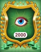 MONOPOLY Sudoku No foresight 2000 Badge