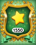 MONOPOLY Sudoku Stars 1550 Badge