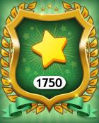 MONOPOLY Sudoku Stars 1750 Badge