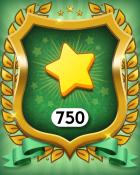 Stars 750 Badge - Monopoly Sudoku