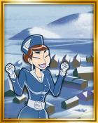 McMurdo Station, Antarctica Extended Stay Coach Badge - Jet Set Solitaire