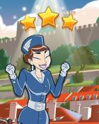 Jet Set Solitaire Lisbon, Portugal World Class Badge