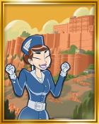 Jet Set Solitaire Rajasthan, India Extended Stay Coach Badge