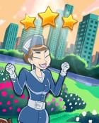 Sidney World Class Badge - Jet Set Solitaire