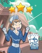 Dublin World Class Badge - Jet Set Solitaire