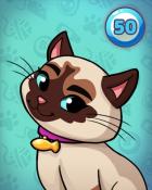 Lucky Cat Bingo Rank 50 Badge