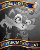 Pogo Slots Enchanted Whiskers Appreciation Badge