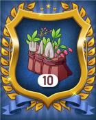 Merge Academy Flower Bouquet 384 Badge