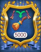 Broomsticks 5000 Badge