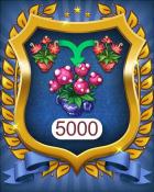 Magic Herbs 5000 Badge