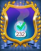 Merge Academy Complete 232 Tasks Badge