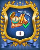 Merge Academy Treasure Trove event 4 Badge