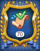 Merge Academy Treasure Trove orders 70 Badge