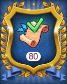 Merge Academy Treasure Trove orders 80 Badge