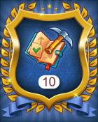 Merge Academy Treasure Trove objectives 10 Badge