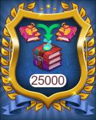 Merge Academy Spellbooks 25000 Badge