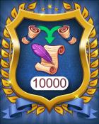 Merge Academy Magic Scrolls 10000 Badge