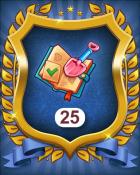 Merge Academy Coral Secrets objectives 25 Badge