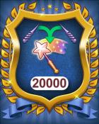 Merge Academy Magic Wands 20000 Badge