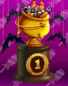 Candy Cauldron Lap 1 Badge - Snowbird Solitaire