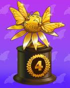 Stack'em HD Butterfly Blossom Lap 4 Badge