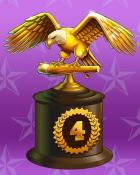 Thousand Island Solitaire HD Eagle-Eyed Hike Lap 4 Badge