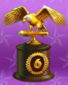 Solitaire Home Story Eagle-Eyed Hike Lap 6 Badge