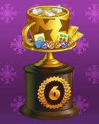 Cocoa Cup Lap 6 Badge