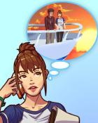 Quinn's Aquarium Dream On Badge