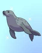 Quinn's Aquarium Substitute Seals Badge