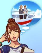 Quinn's Aquarium Sailing Takes Me Away Badge