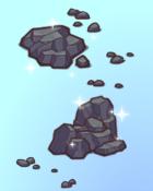 Quinn's Aquarium Scattered Stones Badge