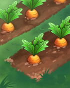 Word Whomp HD Carrot Harvest Badge