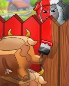 Stack'em HD Painted Sheep Badge