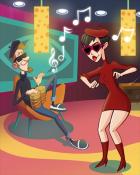 Canasta HD Beat Nik Club Badge