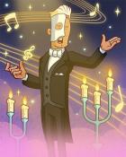 Canasta HD Cal Opera Singing Badge