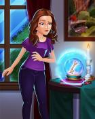 Claire Hart: Secret in the Shadows Crystal Ball Claire Badge